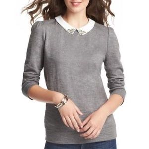 LOFT Jeweled Sweater